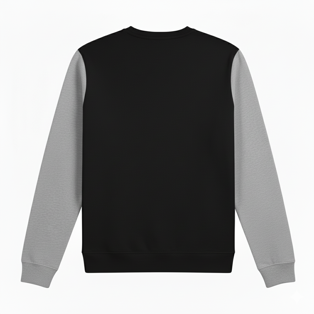 Black and grey Premium Sweat shirt