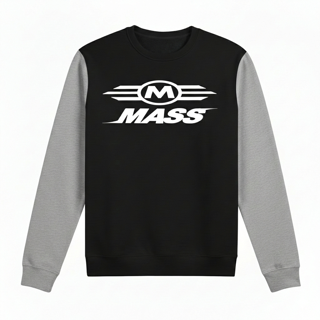 Black and grey  Premium  Sweat shirt