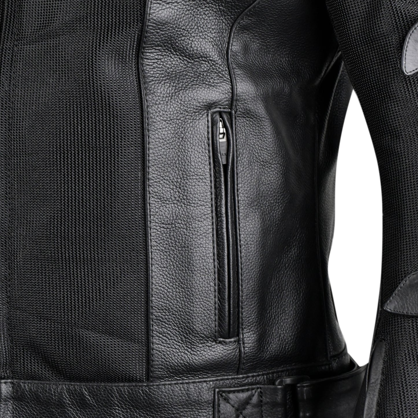 Vortex V1 Leather Mesh Jacket