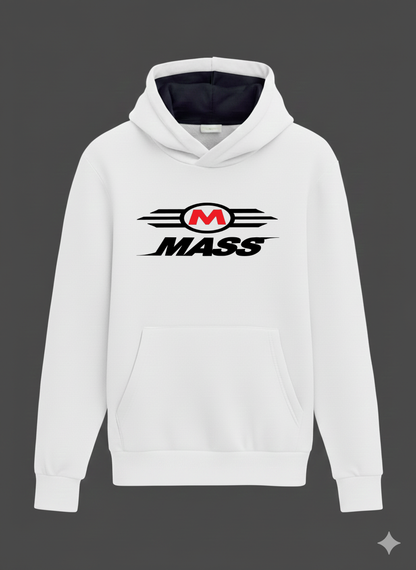 Premium White Raglan Hoodie