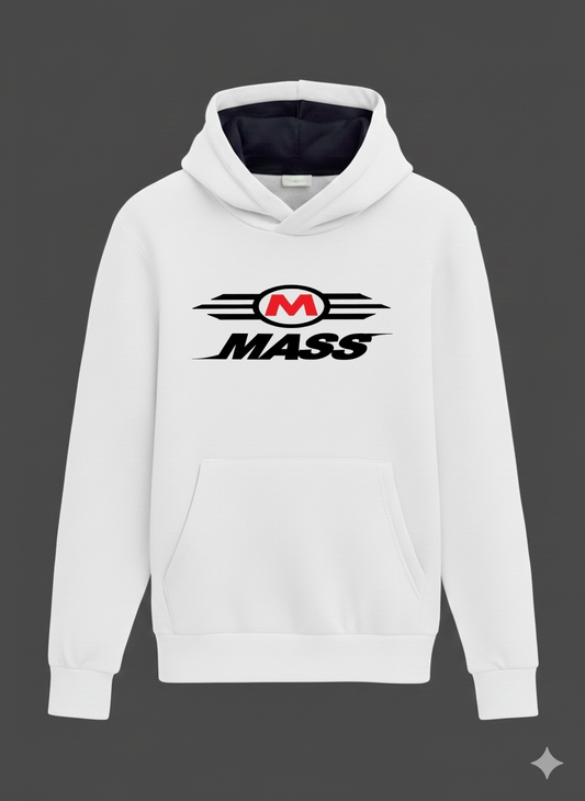 Premium White Raglan Hoodie