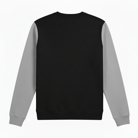 Black and grey  Premium  Sweat shirt