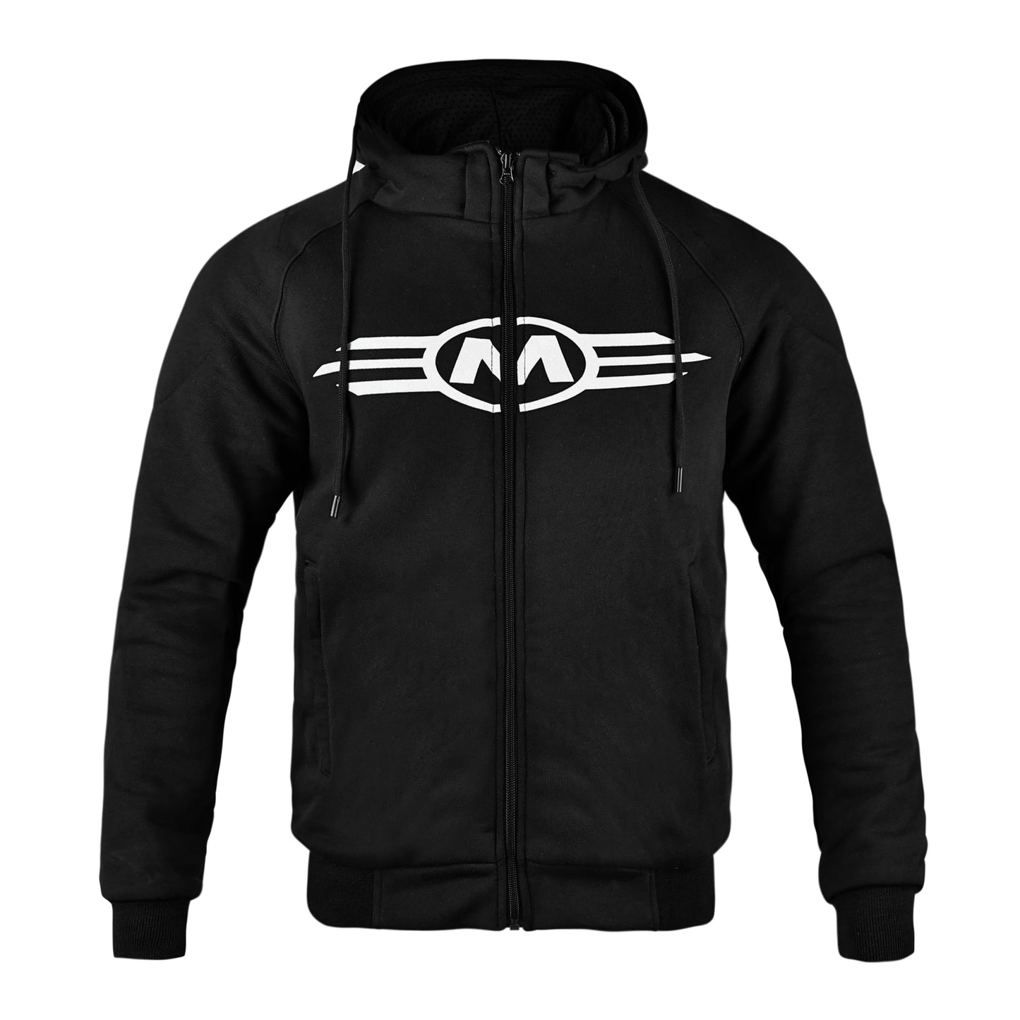 Black MotorCycle Protective Hoodie