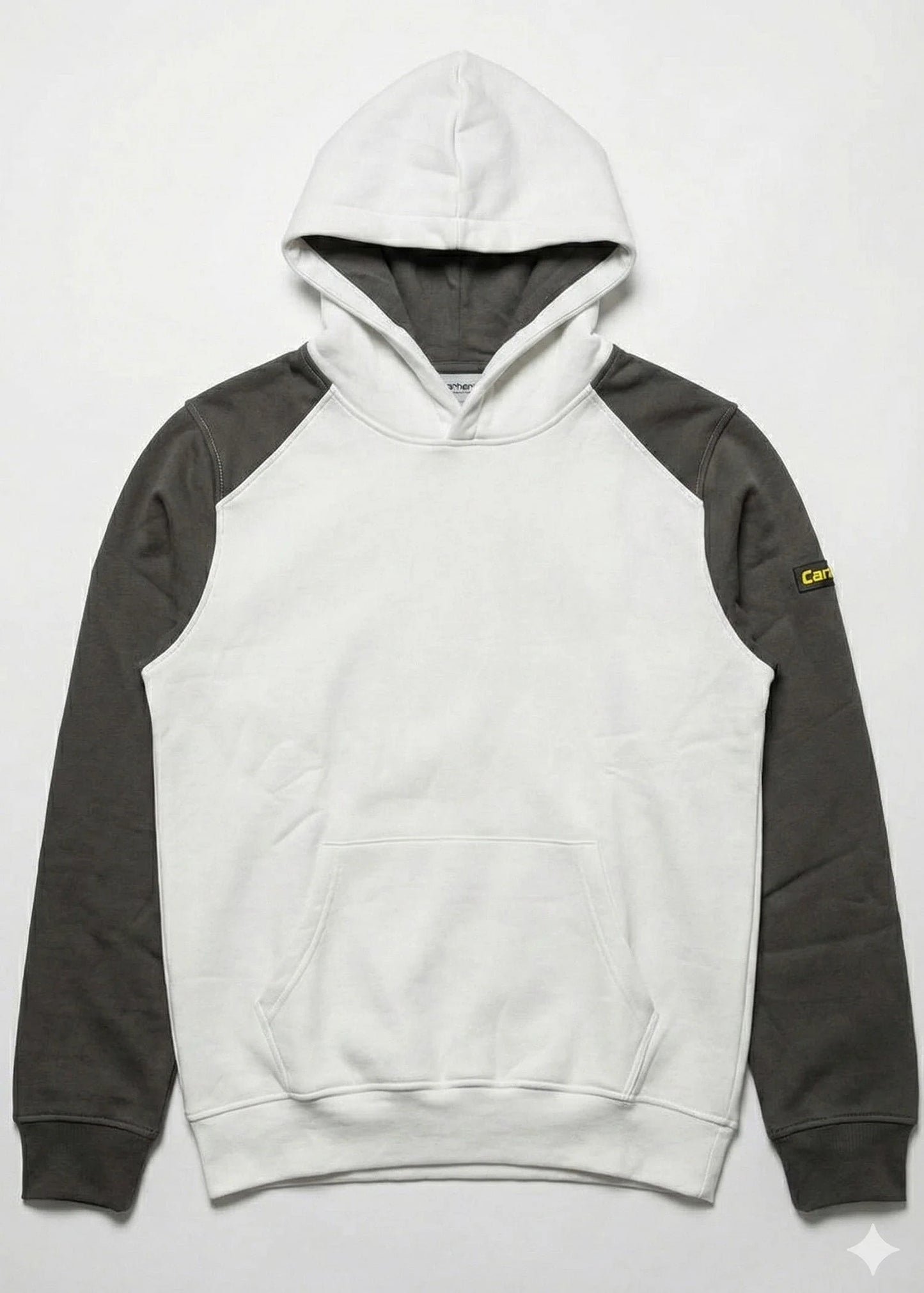 Premium Grey and Black  Hoodie