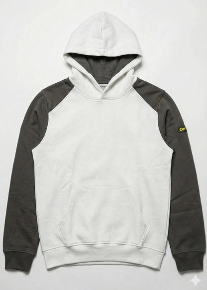 Premium Grey and Black  Hoodie