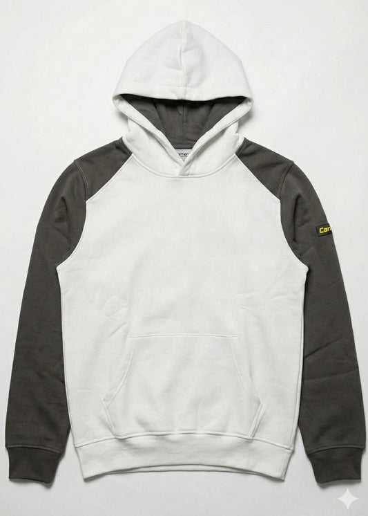 Premium Grey and Black  Hoodie