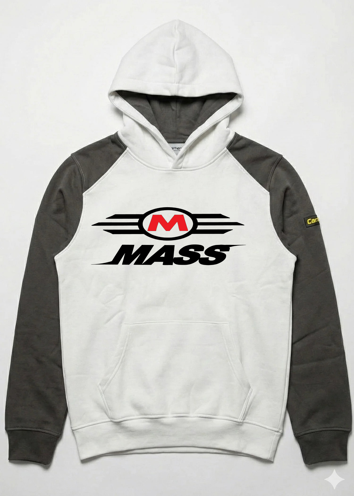Premium Grey and Black  Hoodie
