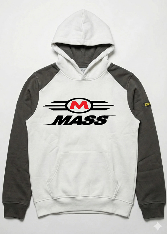 Premium Grey and Black  Hoodie