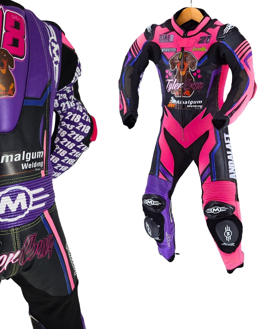 Kids Custom  Motorcycle Racing Suit