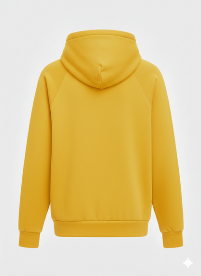 Premium Mustard Yellow Raglan Hoodie